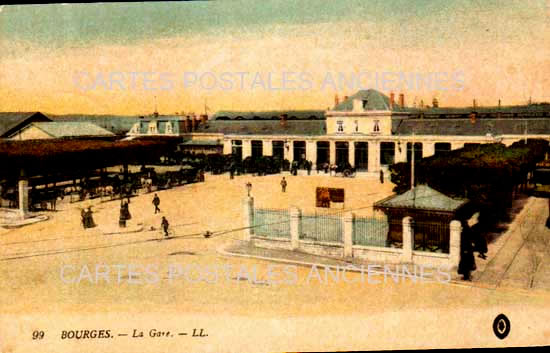 Cartes postales anciennes > CARTES POSTALES > carte postale ancienne > cartes-postales-ancienne.com Centre val de loire  Cher Bourges