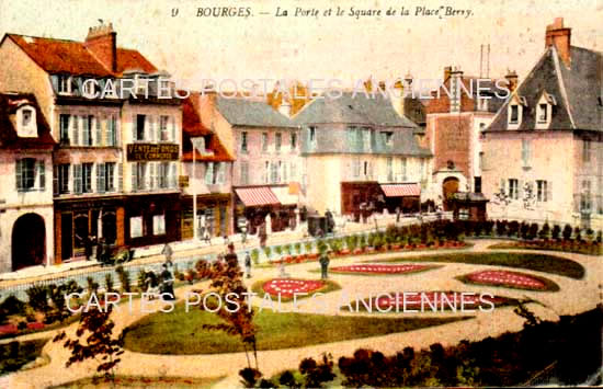 Cartes postales anciennes > CARTES POSTALES > carte postale ancienne > cartes-postales-ancienne.com Centre val de loire  Cher Bourges