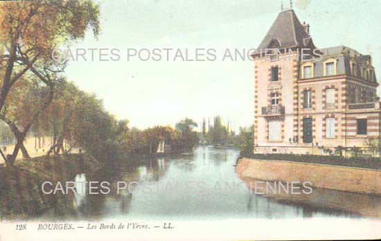 Cartes postales anciennes > CARTES POSTALES > carte postale ancienne > cartes-postales-ancienne.com Centre val de loire  Cher Bourges