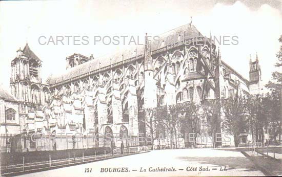 Cartes postales anciennes > CARTES POSTALES > carte postale ancienne > cartes-postales-ancienne.com Centre val de loire  Cher Bourges