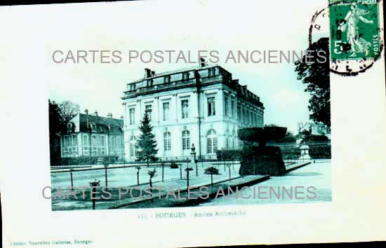 Cartes postales anciennes > CARTES POSTALES > carte postale ancienne > cartes-postales-ancienne.com Centre val de loire  Cher Bourges