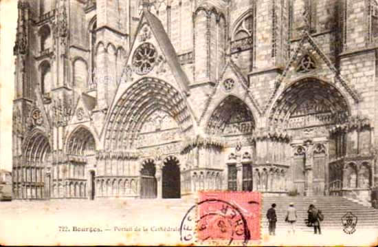 Cartes postales anciennes > CARTES POSTALES > carte postale ancienne > cartes-postales-ancienne.com Centre val de loire  Cher Bourges