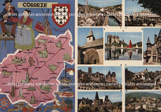 Cartes postales anciennes > CARTES POSTALES > carte postale ancienne > cartes-postales-ancienne.com Nouvelle aquitaine Correze Tulle