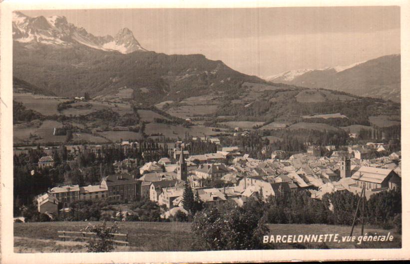 Cartes postales anciennes > CARTES POSTALES > carte postale ancienne > cartes-postales-ancienne.com Provence alpes cote d'azur Alpes de haute provence Barcelonnette