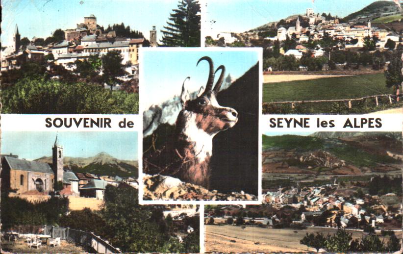 Cartes postales anciennes > CARTES POSTALES > carte postale ancienne > cartes-postales-ancienne.com Provence alpes cote d'azur Alpes de haute provence Seyne