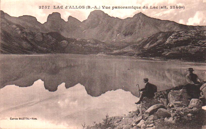 Cartes postales anciennes > CARTES POSTALES > carte postale ancienne > cartes-postales-ancienne.com Provence alpes cote d'azur Alpes de haute provence Allos