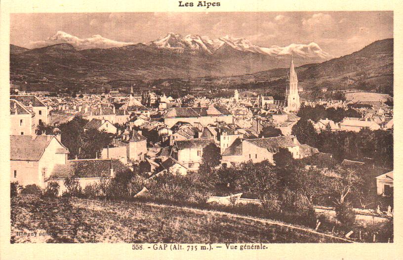 Cartes postales anciennes > CARTES POSTALES > carte postale ancienne > cartes-postales-ancienne.com Provence alpes cote d'azur Alpes de haute provence Gap