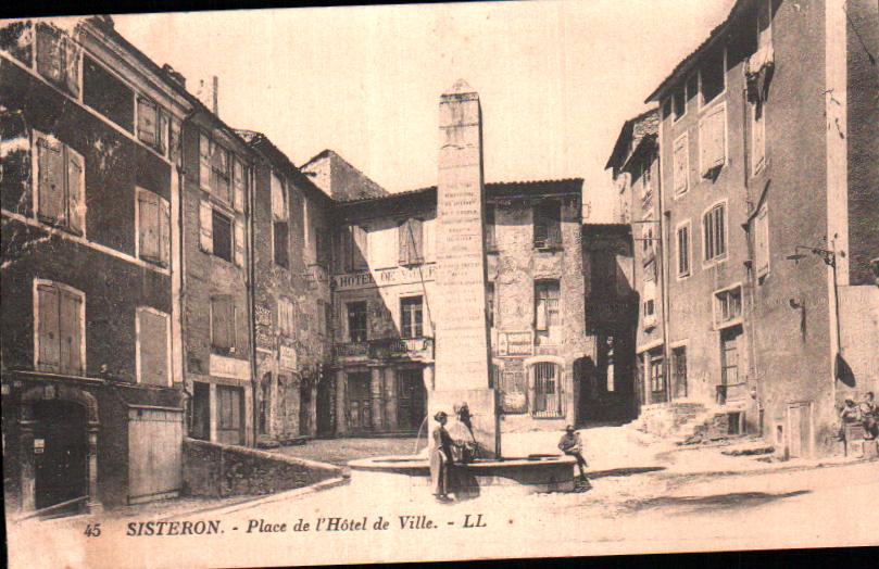 Cartes postales anciennes > CARTES POSTALES > carte postale ancienne > cartes-postales-ancienne.com Provence alpes cote d'azur Alpes de haute provence Sisteron