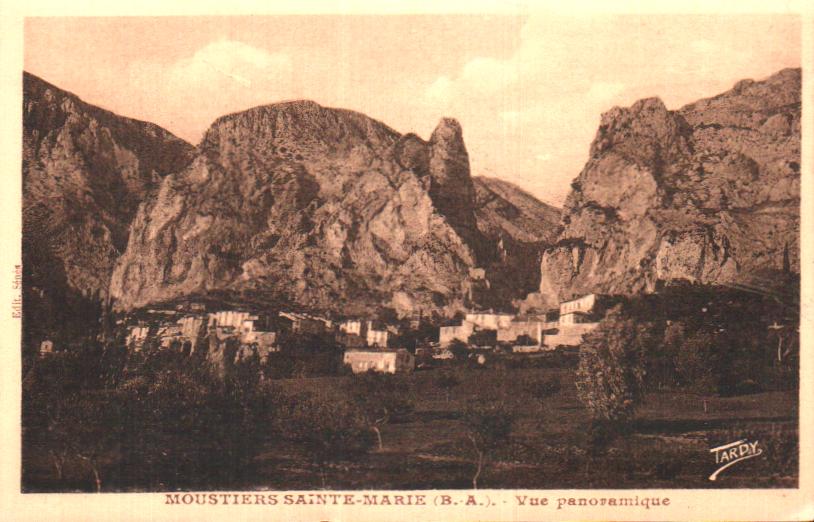 Cartes postales anciennes > CARTES POSTALES > carte postale ancienne > cartes-postales-ancienne.com Provence alpes cote d'azur Alpes de haute provence Moustiers Sainte Marie