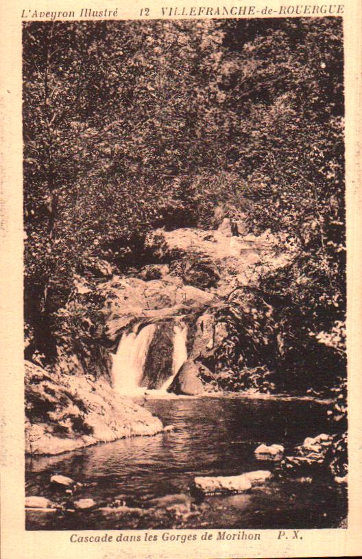 Cartes postales anciennes > CARTES POSTALES > carte postale ancienne > cartes-postales-ancienne.com Occitanie Aveyron Villefranche De Rouergue