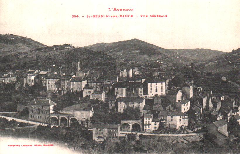 Cartes postales anciennes > CARTES POSTALES > carte postale ancienne > cartes-postales-ancienne.com Occitanie Aveyron Saint Sernin Sur Rance