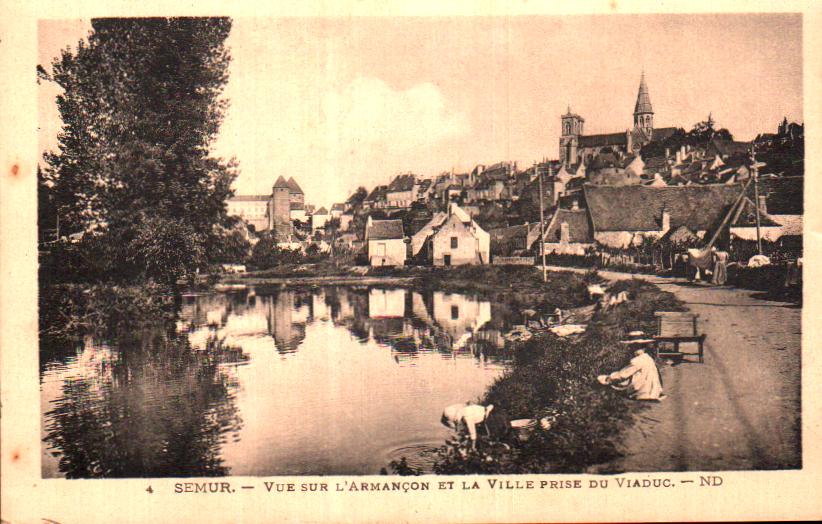 Cartes postales anciennes > CARTES POSTALES > carte postale ancienne > cartes-postales-ancienne.com  Semur En Auxois