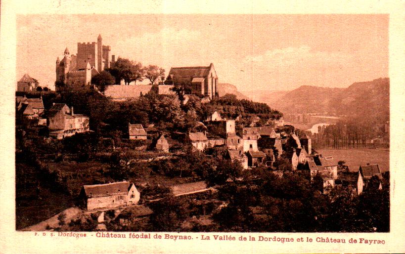 Cartes postales anciennes > CARTES POSTALES > carte postale ancienne > cartes-postales-ancienne.com Nouvelle aquitaine Dordogne Beynac Et Cazenac