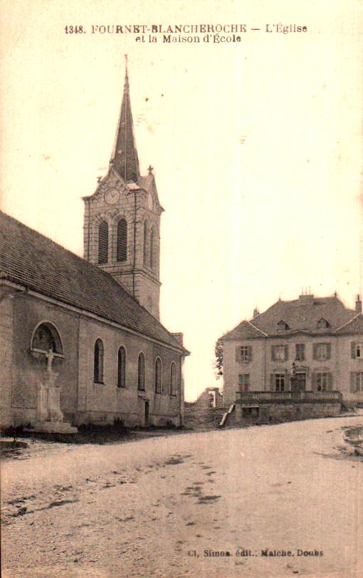 Cartes postales anciennes > CARTES POSTALES > carte postale ancienne > cartes-postales-ancienne.com  Fournet Blancheroche