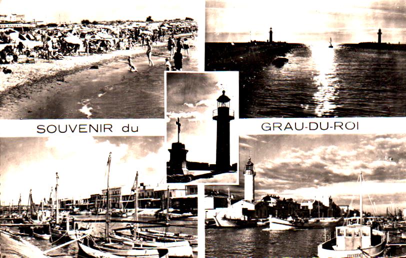 Cartes postales anciennes > CARTES POSTALES > carte postale ancienne > cartes-postales-ancienne.com Gard 30 Le Grau Du Roi