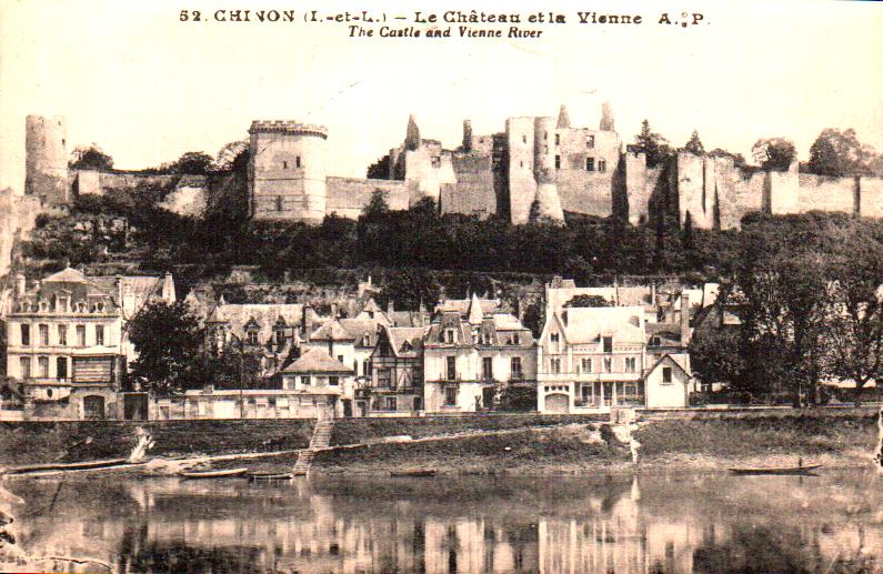 Cartes postales anciennes > CARTES POSTALES > carte postale ancienne > cartes-postales-ancienne.com  Chinon