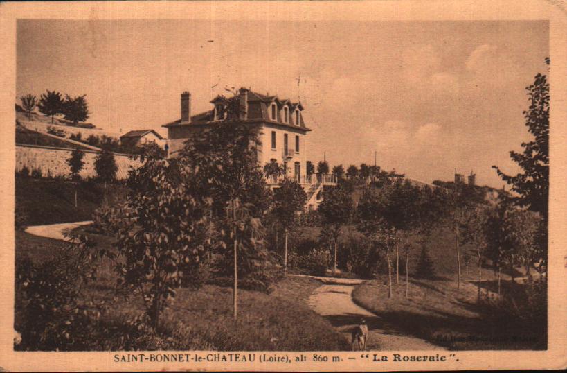 Cartes postales anciennes > CARTES POSTALES > carte postale ancienne > cartes-postales-ancienne.com  Saint Bonnet Le Chateau