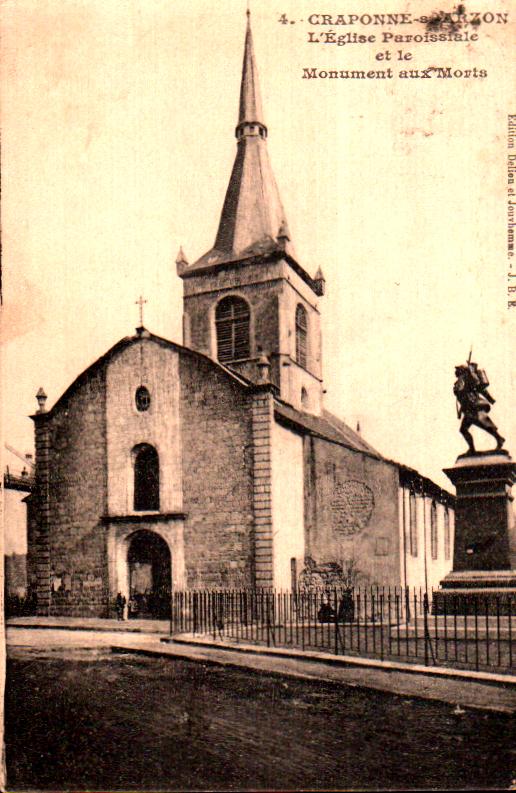 Cartes postales anciennes > CARTES POSTALES > carte postale ancienne > cartes-postales-ancienne.com Auvergne rhone alpes Haute loire Craponne Sur Arzon