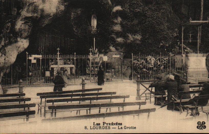 Cartes postales anciennes > CARTES POSTALES > carte postale ancienne > cartes-postales-ancienne.com  Lourdes