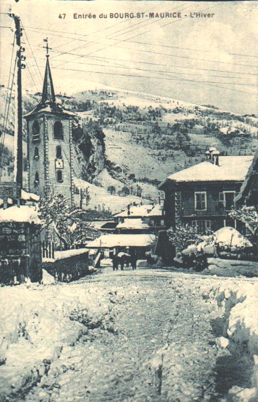 Cartes postales anciennes > CARTES POSTALES > carte postale ancienne > cartes-postales-ancienne.com Auvergne rhone alpes Savoie Bourg Saint Maurice