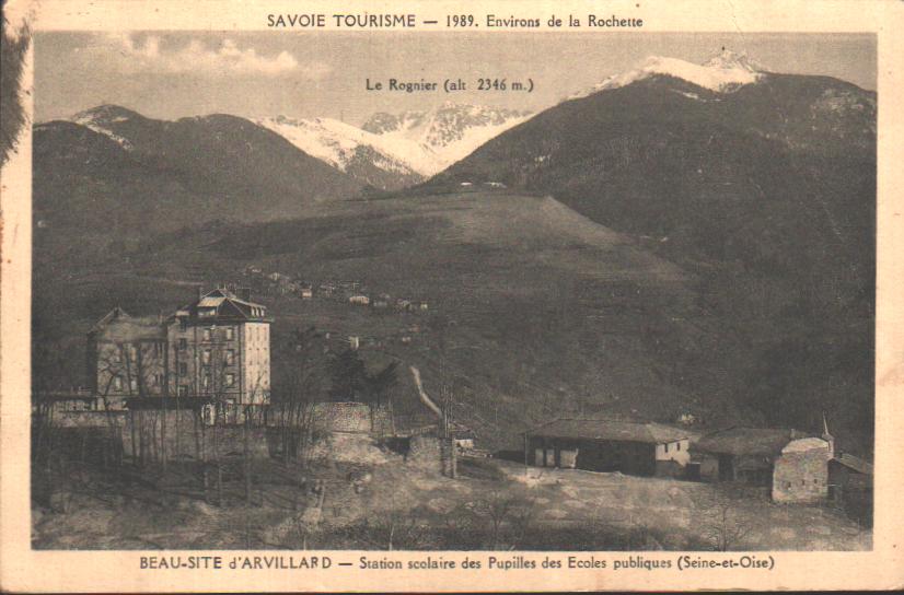 Cartes postales anciennes > CARTES POSTALES > carte postale ancienne > cartes-postales-ancienne.com  Arvillard