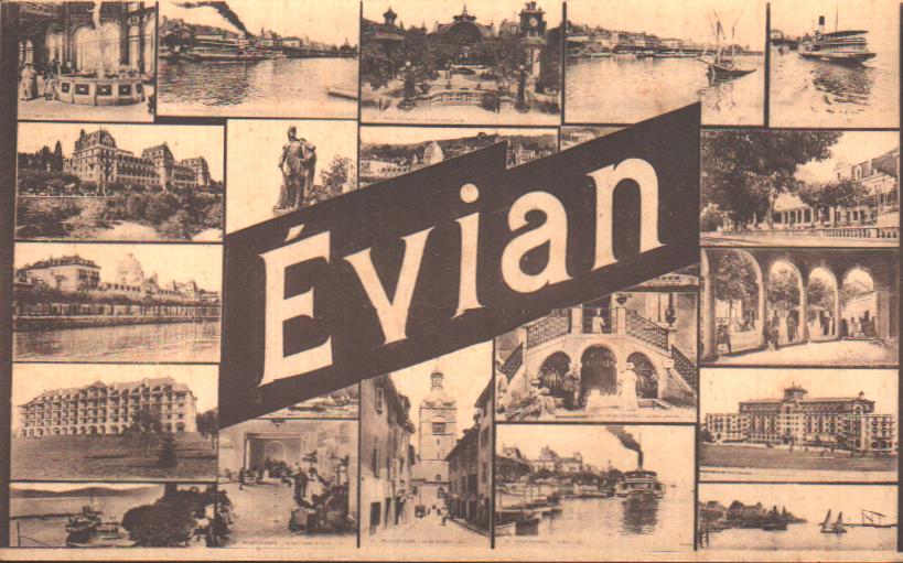 Cartes postales anciennes > CARTES POSTALES > carte postale ancienne > cartes-postales-ancienne.com  Evian Les Bains