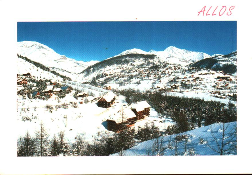 Cartes postales anciennes > CARTES POSTALES > carte postale ancienne > cartes-postales-ancienne.com Provence alpes cote d'azur Hautes alpes Allos