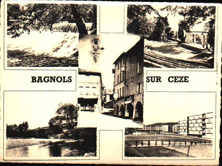 Cartes postales anciennes > CARTES POSTALES > carte postale ancienne > cartes-postales-ancienne.com  Bagnols Sur Ceze