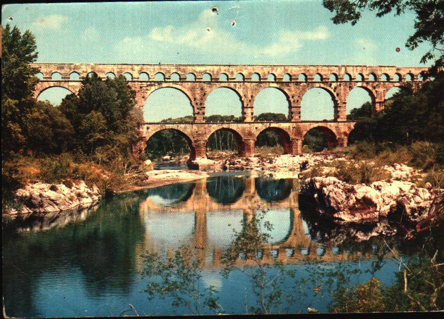 Cartes postales anciennes > CARTES POSTALES > carte postale ancienne > cartes-postales-ancienne.com  Vers Pont Du Gard