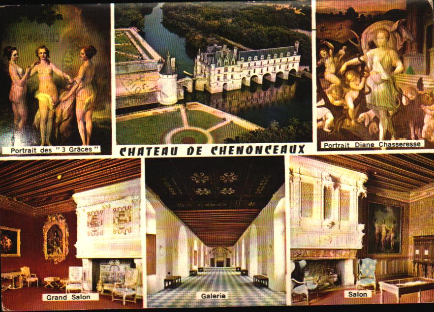 Cartes postales anciennes > CARTES POSTALES > carte postale ancienne > cartes-postales-ancienne.com  Chenonceaux