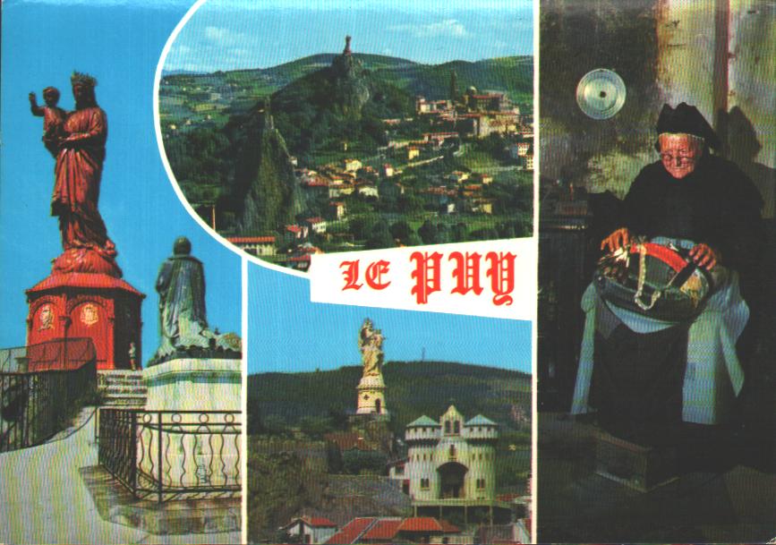 Cartes postales anciennes > CARTES POSTALES > carte postale ancienne > cartes-postales-ancienne.com Auvergne rhone alpes Haute loire Le Puy En Velay