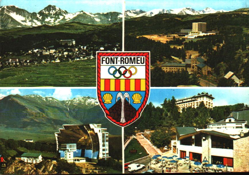 Cartes postales anciennes > CARTES POSTALES > carte postale ancienne > cartes-postales-ancienne.com  Font Romeu Odeillo Via