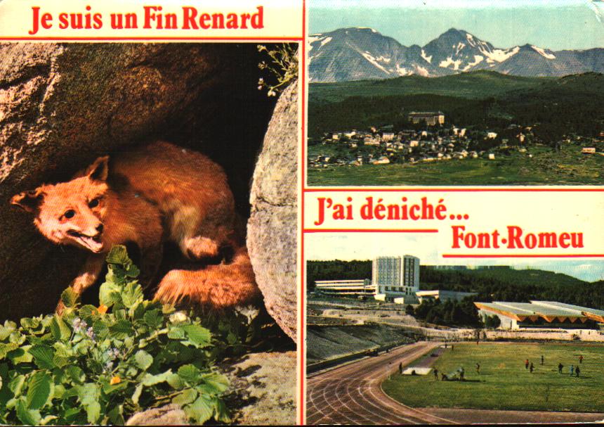 Cartes postales anciennes > CARTES POSTALES > carte postale ancienne > cartes-postales-ancienne.com  Font Romeu Odeillo Via