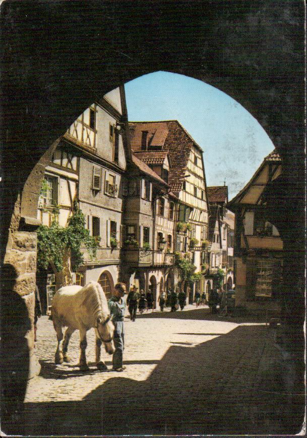 Cartes postales anciennes > CARTES POSTALES > carte postale ancienne > cartes-postales-ancienne.com Grand est Haut rhin Riquewihr