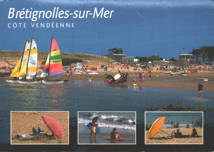 Cartes postales anciennes > CARTES POSTALES > carte postale ancienne > cartes-postales-ancienne.com  Bretignolles Sur Mer