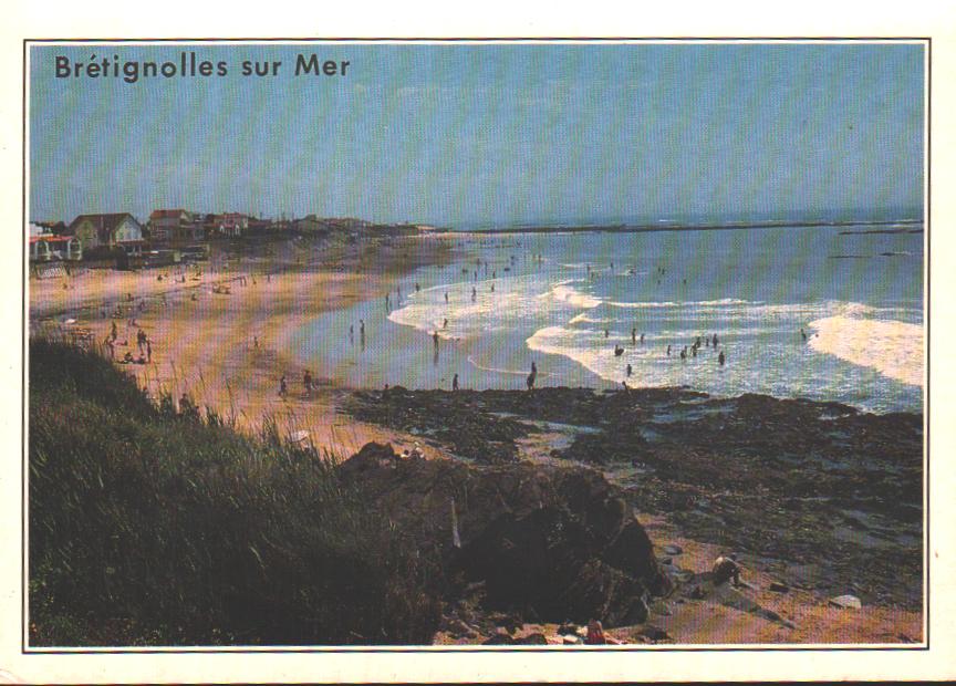 Cartes postales anciennes > CARTES POSTALES > carte postale ancienne > cartes-postales-ancienne.com  Bretignolles Sur Mer