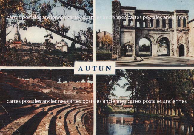 Cartes postales anciennes > CARTES POSTALES > carte postale ancienne > cartes-postales-ancienne.com Bourgogne franche comte Autun