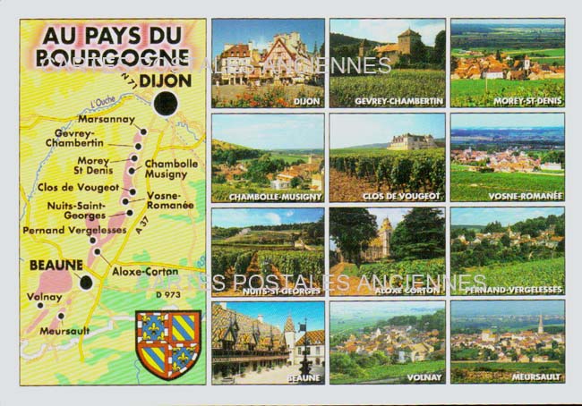 Cartes postales anciennes > CARTES POSTALES > carte postale ancienne > cartes-postales-ancienne.com Bourgogne franche comte Cote d'or Dijon