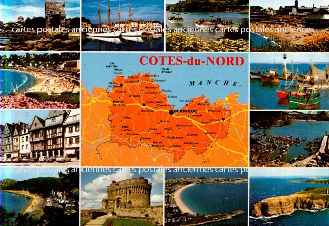 Cartes postales anciennes > CARTES POSTALES > carte postale ancienne > cartes-postales-ancienne.com Bretagne Cote d'armor Perros Guirec