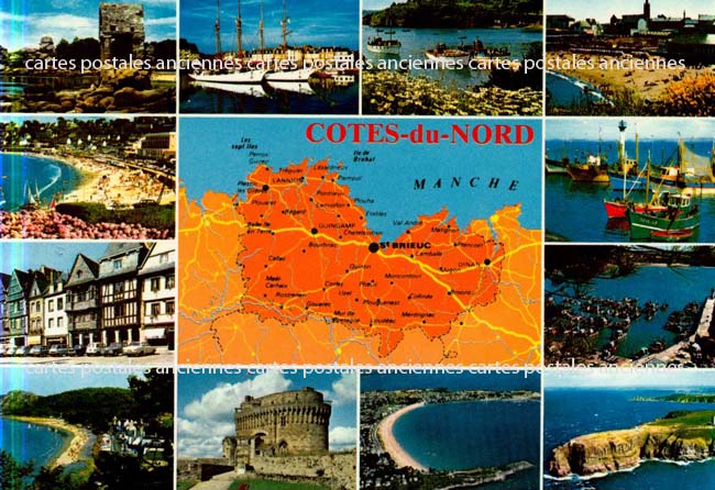 Cartes postales anciennes > CARTES POSTALES > carte postale ancienne > cartes-postales-ancienne.com Bretagne Cote d'armor Perros Guirec