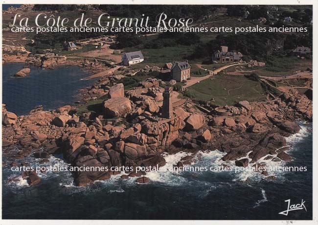 Cartes postales anciennes > CARTES POSTALES > carte postale ancienne > cartes-postales-ancienne.com Bretagne Cote d'armor Ploumanach