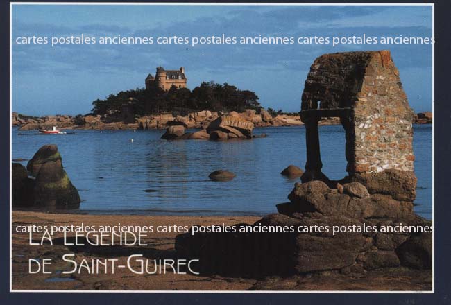 Cartes postales anciennes > CARTES POSTALES > carte postale ancienne > cartes-postales-ancienne.com Bretagne Cote d'armor Ploumanach