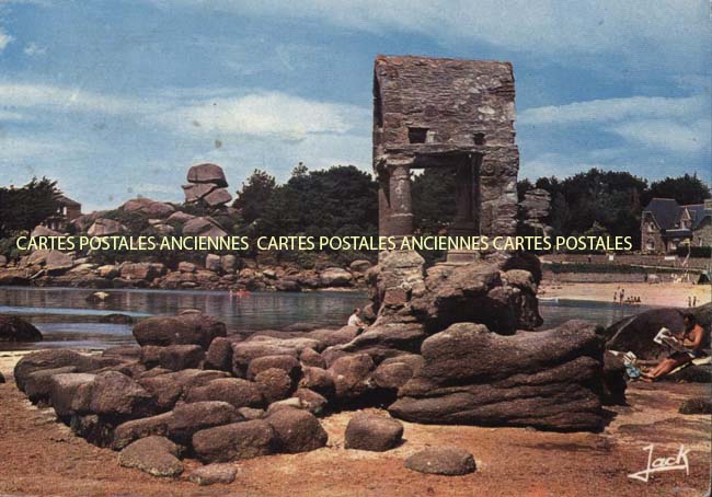 Cartes postales anciennes > CARTES POSTALES > carte postale ancienne > cartes-postales-ancienne.com Bretagne Cote d'armor Ploumanach