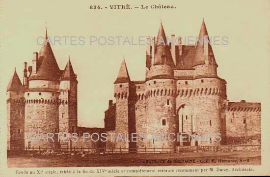 Cartes postales anciennes > CARTES POSTALES > carte postale ancienne > cartes-postales-ancienne.com Bretagne Ille et vilaine Vitre