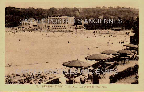 Cartes postales anciennes > CARTES POSTALES > carte postale ancienne > cartes-postales-ancienne.com Bretagne Cote d'armor Perros Guirec