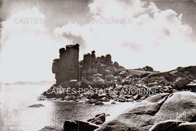 Cartes postales anciennes > CARTES POSTALES > carte postale ancienne > cartes-postales-ancienne.com Bretagne Cote d'armor Perros Guirec