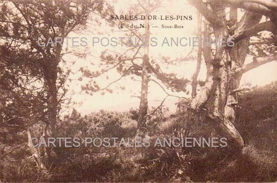 Cartes postales anciennes > CARTES POSTALES > carte postale ancienne > cartes-postales-ancienne.com Cotes d'armor 22 Sables-d'Or-Les-Pins