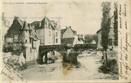 Cartes postales anciennes > CARTES POSTALES > carte postale ancienne > cartes-postales-ancienne.com Nouvelle aquitaine Creuse Aubusson