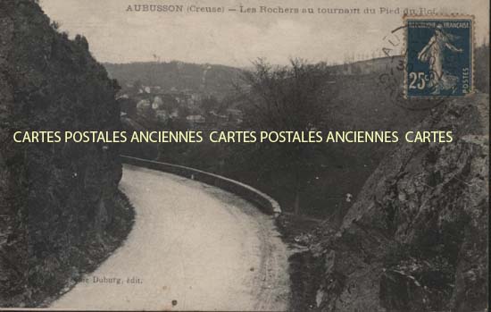 Cartes postales anciennes > CARTES POSTALES > carte postale ancienne > cartes-postales-ancienne.com Nouvelle aquitaine Aubusson