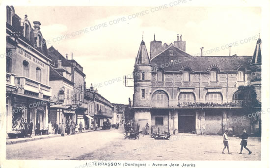 Cartes postales anciennes > CARTES POSTALES > carte postale ancienne > cartes-postales-ancienne.com Nouvelle aquitaine Terrasson La Villedieu